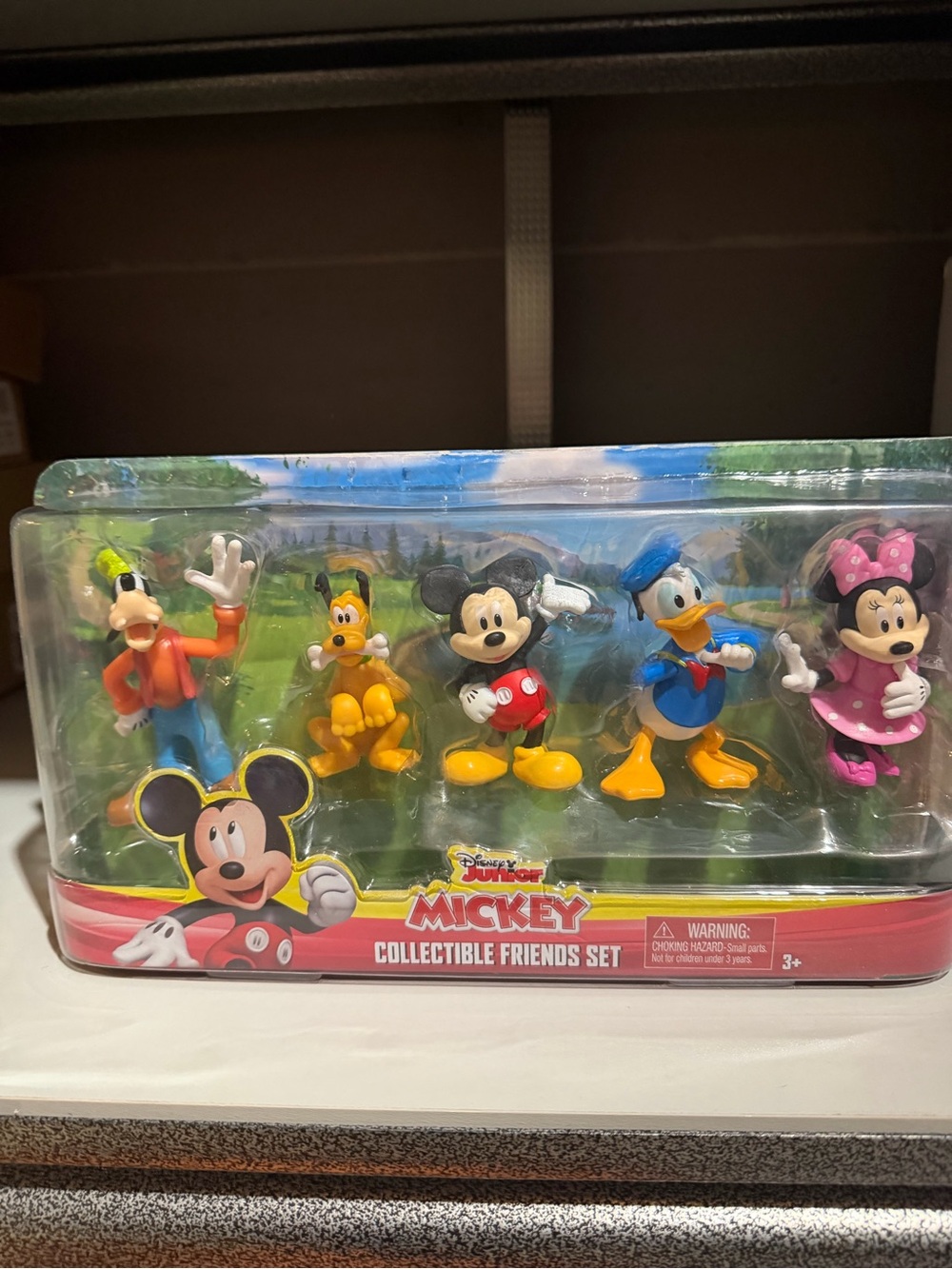 Disney Mickey Collectible Friends Set - Pink, Red, Yellow, Blue, Orange